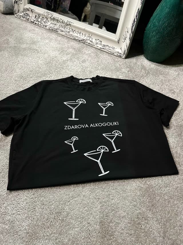 Футболка ZDAROVA ALKOGOLIKI